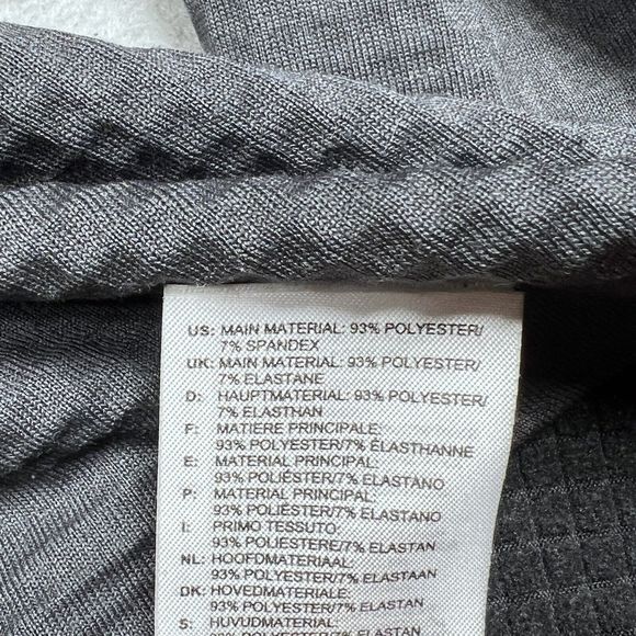 Adidas Athletic Sweater Women’s Medium Gray Half Zip Workout Top Long Sleeve. - Picture 13 of 16